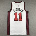 NBA 11 Derozan Bulls 22-23 city Maillot avec patches brodé